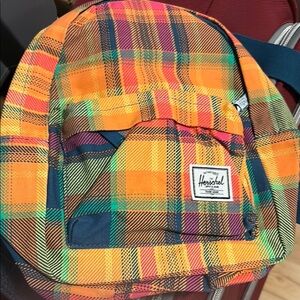 Mini NWT Herschel Supply Company Multicolor Plaid Backpack